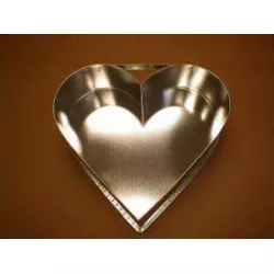 Herzformige Kuchenform, groß 31x7,5 cm