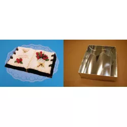 Backform offen Buch 24x7,5cm