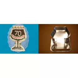 Dortform Becher 37x7,5 cm