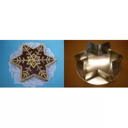Sterne Kuchenform 32x7,5 cm