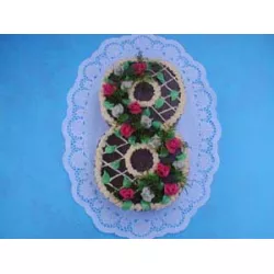 Backform 8er Form 34 cm