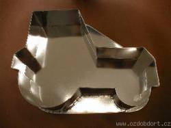 Tortenform Traktor 33x7,5 cm