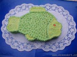 Kuchenform Karpfen 36x7,5 cm