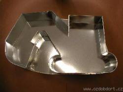 Backblechform Bagger 43x24x7,5 cm