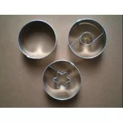 Ausstechformen Drei-Set Kreise klein