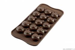 Silikonform für Schokoladen-Schweinchen