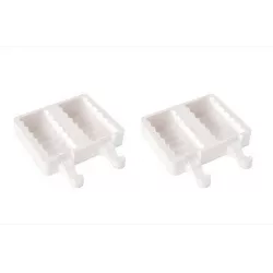 Silikon-Eis am Stielchen – 2 Stück Twister Tango