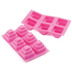 Silikonform zum Backen von Mini-Törtchen