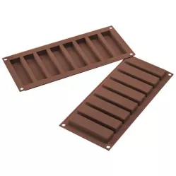 Silikonform für hausgemachte Schokoladen- oder Müsliriegel