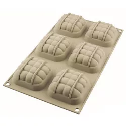 Silikonbackform für 3D-elegante Kissenformen