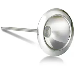 Konditor-Nagel zur Herstellung von Cremetönen Blüten 3 Stück