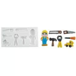 Silikonform SLK 1012 Arbeiter