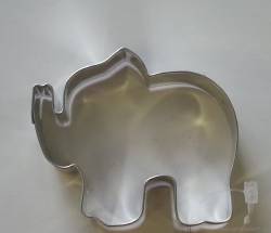 Silikon-Backform Elefant