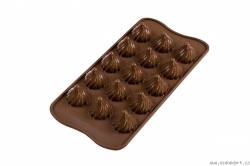 Silikonform für Schokolade – Spitzen