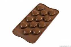 3D-Silikonform für Schokolade – Herz