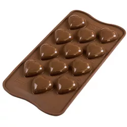 3D-Silikonform für Schokolade – Herz