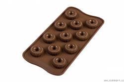3D-Silikonform für Schokolade – Crown Spiral