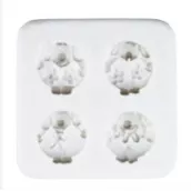 Rollfondant-Ausstecher „Kleine Clowns“