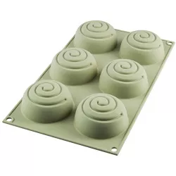 Silikonform 3D Mini Giratondo professionell