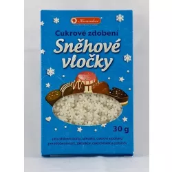 Zuckerguss Schneeflockendekoration 30 g