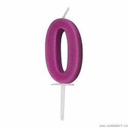 Stumpen „Zahl 0“ 7 cm