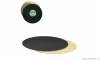 Tortenunterlage 1 Stk beidseitig schwarz-gold 24 cm 3 mm