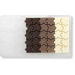 Schokoladen-Puzzleform