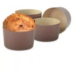 Pappierförmchen für Panettone