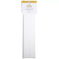 Plaststreben für Kuchen, 8 Stück, Durchmesser 8 mm