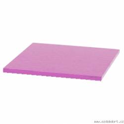 Quadratischer Kuchendeckchen pink 20x20 cm