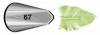 Dekorative Spitze LEAF #67 CRD