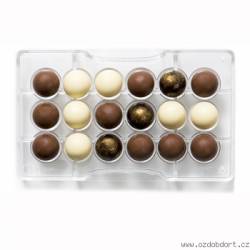 Schokoladenkugel-Form 25-200×120×22 mm