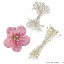 180 weiße Staubgefäße für Blüten