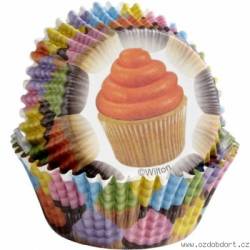 Bunte Cupcake-Muffins 36 Stk