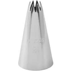 Dekorationsspitze OPEN STAR TIP #21 CRD