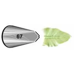 Dekorative Spitze LEAF #67 CRD