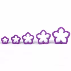 5-teilige Ausstechformen-Set Petunie