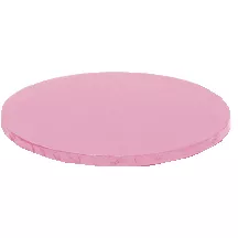 Runde Kuchenunterlage pink 30x1,2 cm