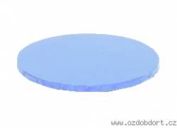 Runde Kuchenschmuck-Podložka für Kuchen St. Blau 25x1,2 cm