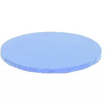 Runde Kuchenunterlage hellblau 30x1,2 cm
