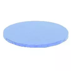 Runde Kuchengitter Unterlage St. Blau 35x1,2 cm