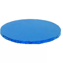 Runde Kuchenplatte blau 25x1,2 cm