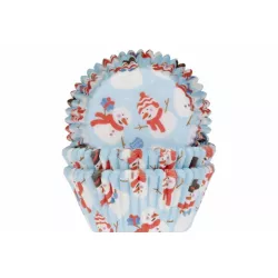 Muffinformen Schneemänner 50 Stück