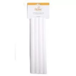 4 Kunststoffverstärkungen für mehrstöckige Kuchen Ø 18 mm × 30 cm