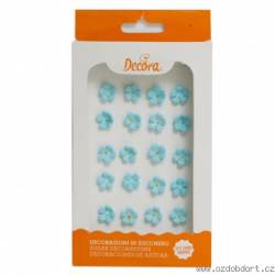 Zuckerblumen 30 Stück, klein, hellblau