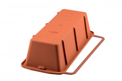 Silikonform Plumcake oder für Biskuitkuchen 1,5 l 26x10x7 cm