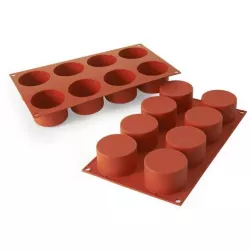 Silikonform Zylinder