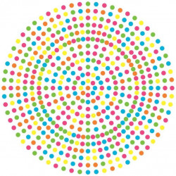 bunter tortenunterlage 27 cm