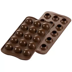 Silikonform für Schokolade Tartufino 120 ml