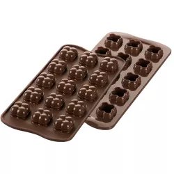 Silikonform für Schokolade Game 120 ml